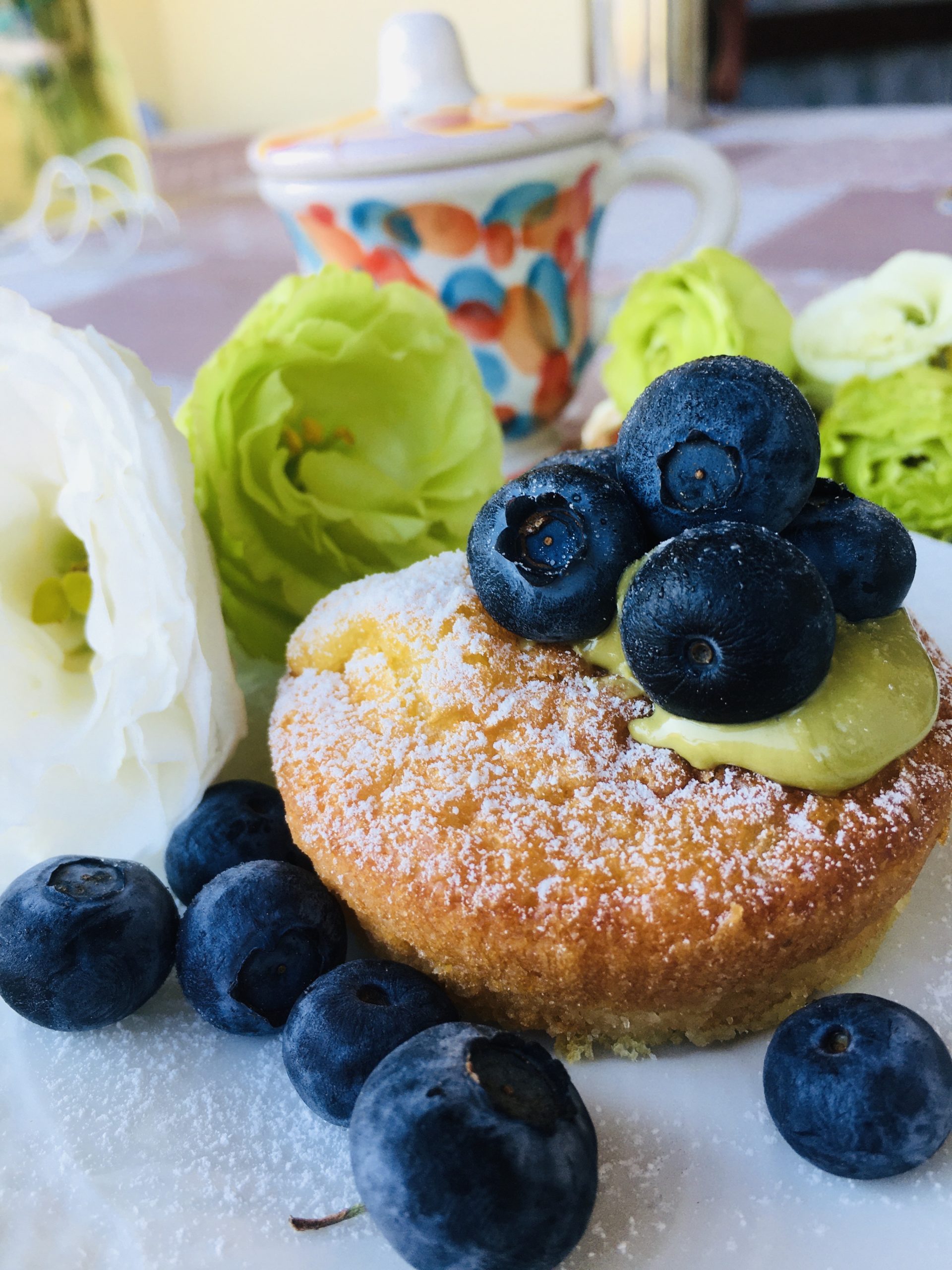 Muffin ai Mirtilli Neri e Yogurt Bianco - Carla La Contessina Foodblogger